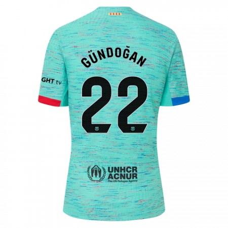 Camiseta FC Barcelona Gundogan 22 Tercera 2023-24 Camiseta FC Barcelona Gundogan 22 Tercera 2023-24